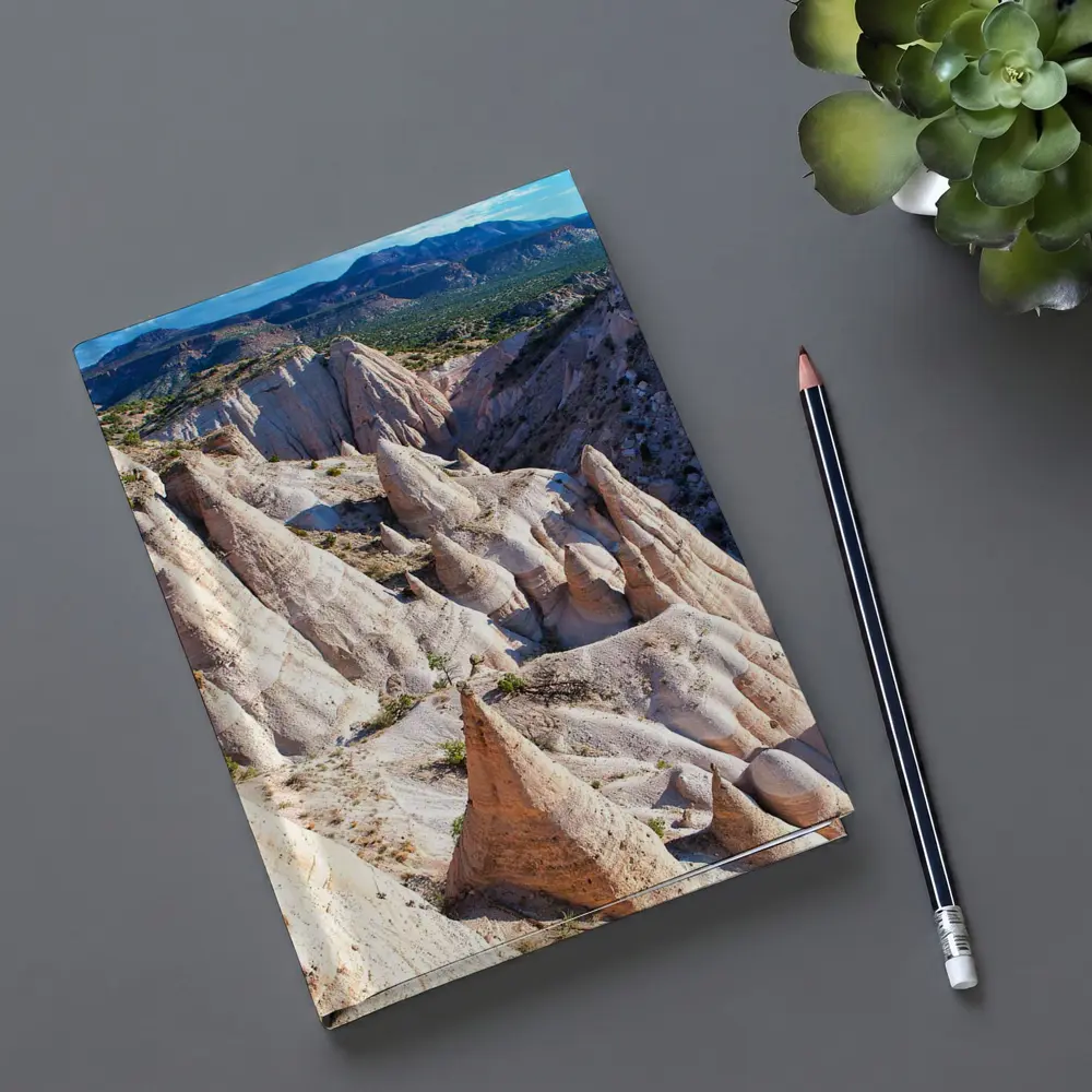 Tent Rocks Canyon New Mexico Desert Landscape – Notebooks