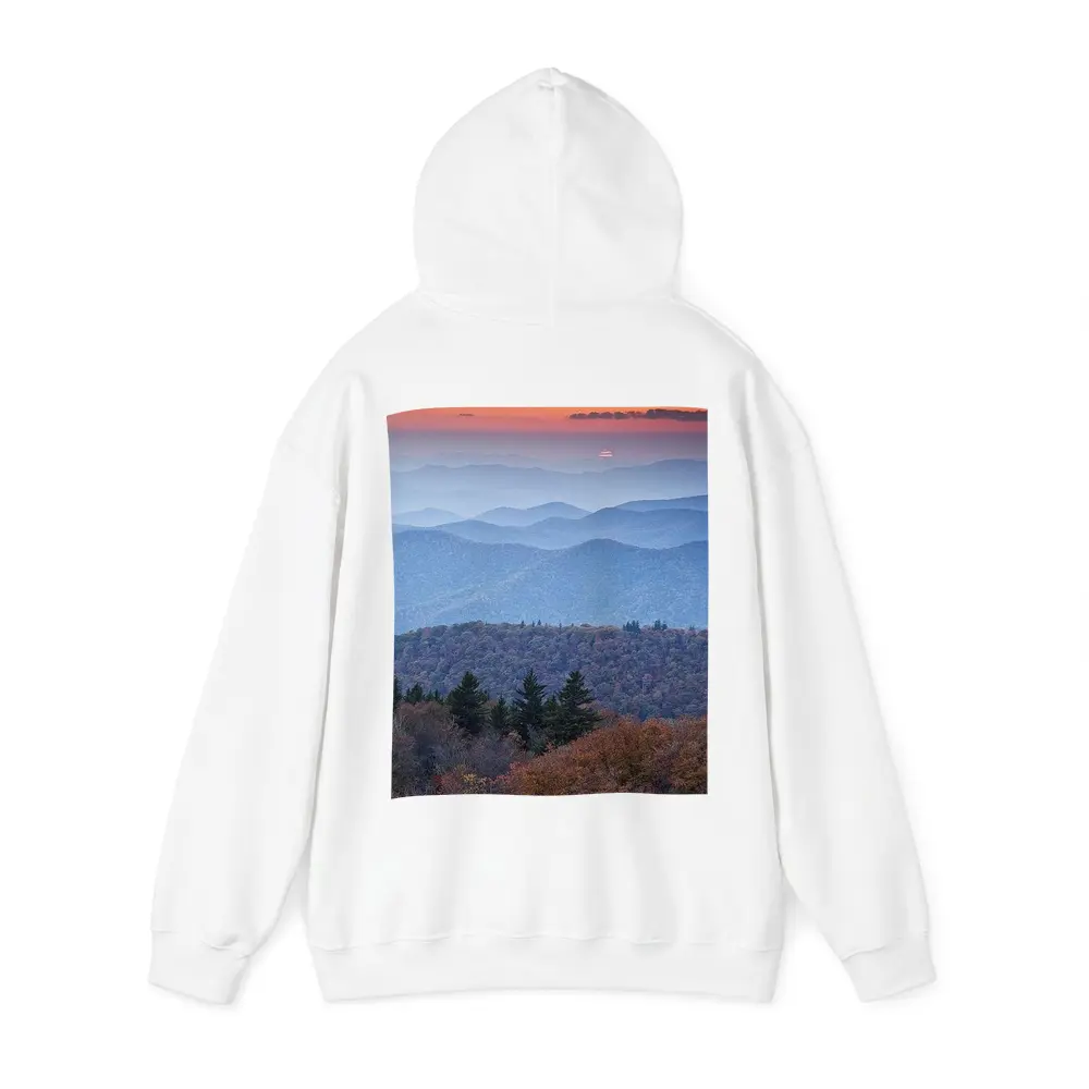 Blue Ridge Mountains Autumn Sunset Landscape – Hoodies