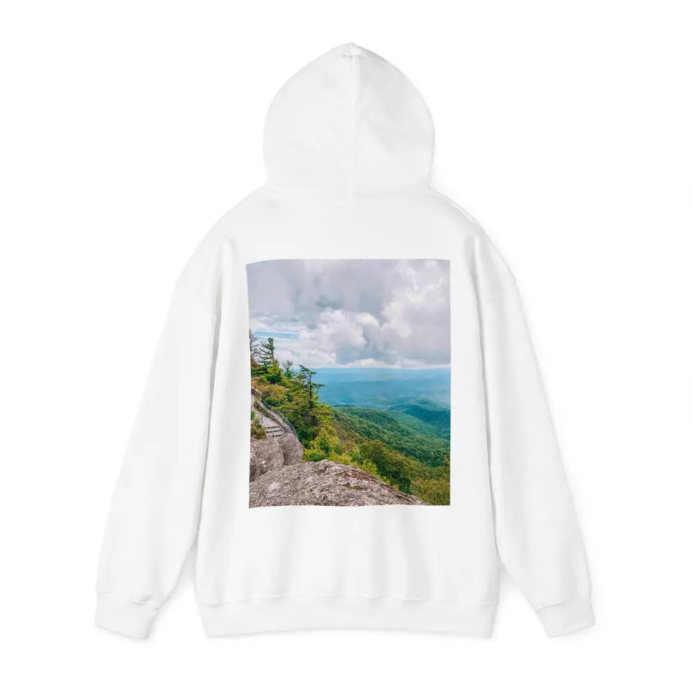 Mountain Overlook Green Forest Valley View – Hoodies