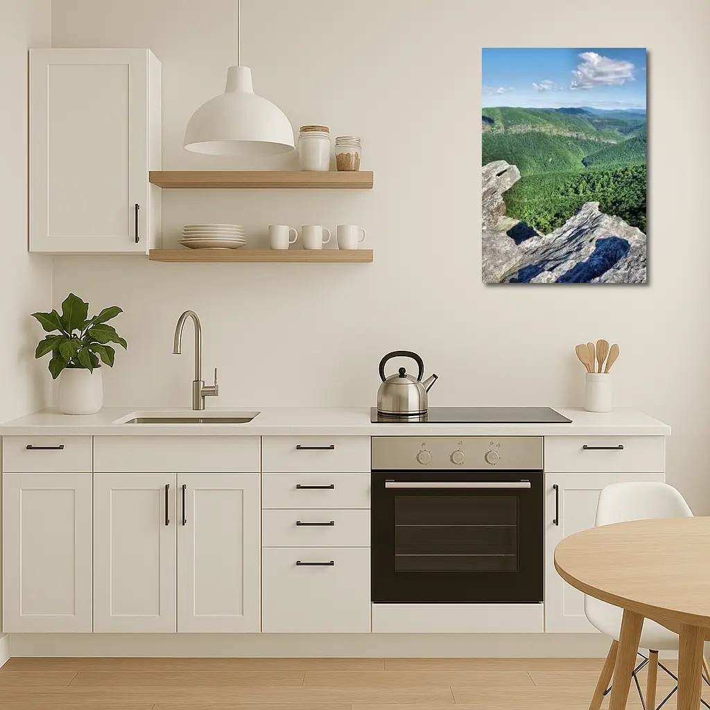 Rocky Overlook Green Mountain Valley View – Wall Art