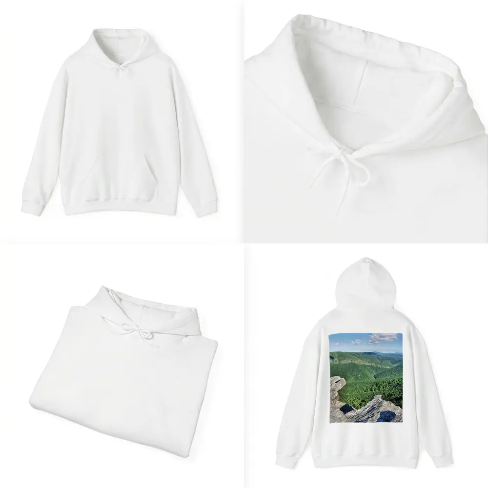 Rocky Overlook Green Mountain Valley View – Hoodies