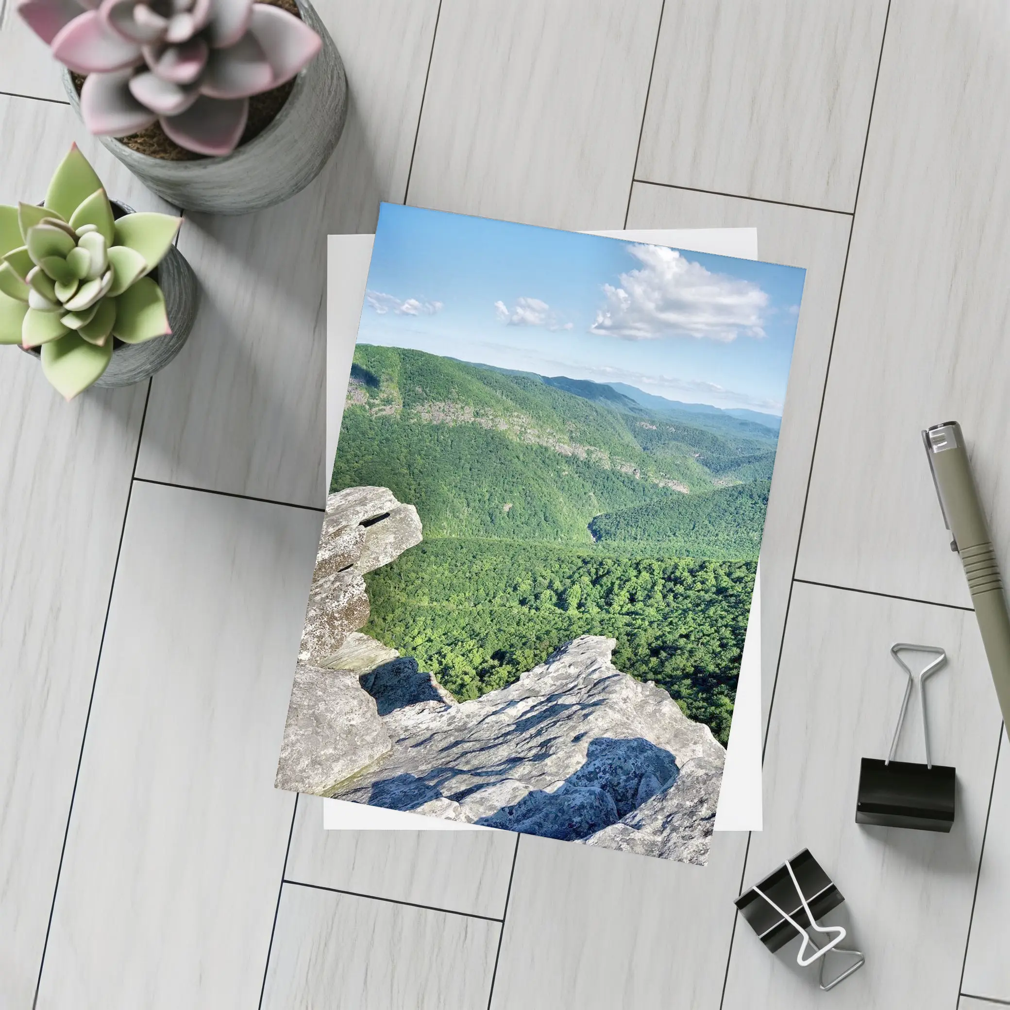 Rocky Overlook Green Mountain Valley View – Postcards