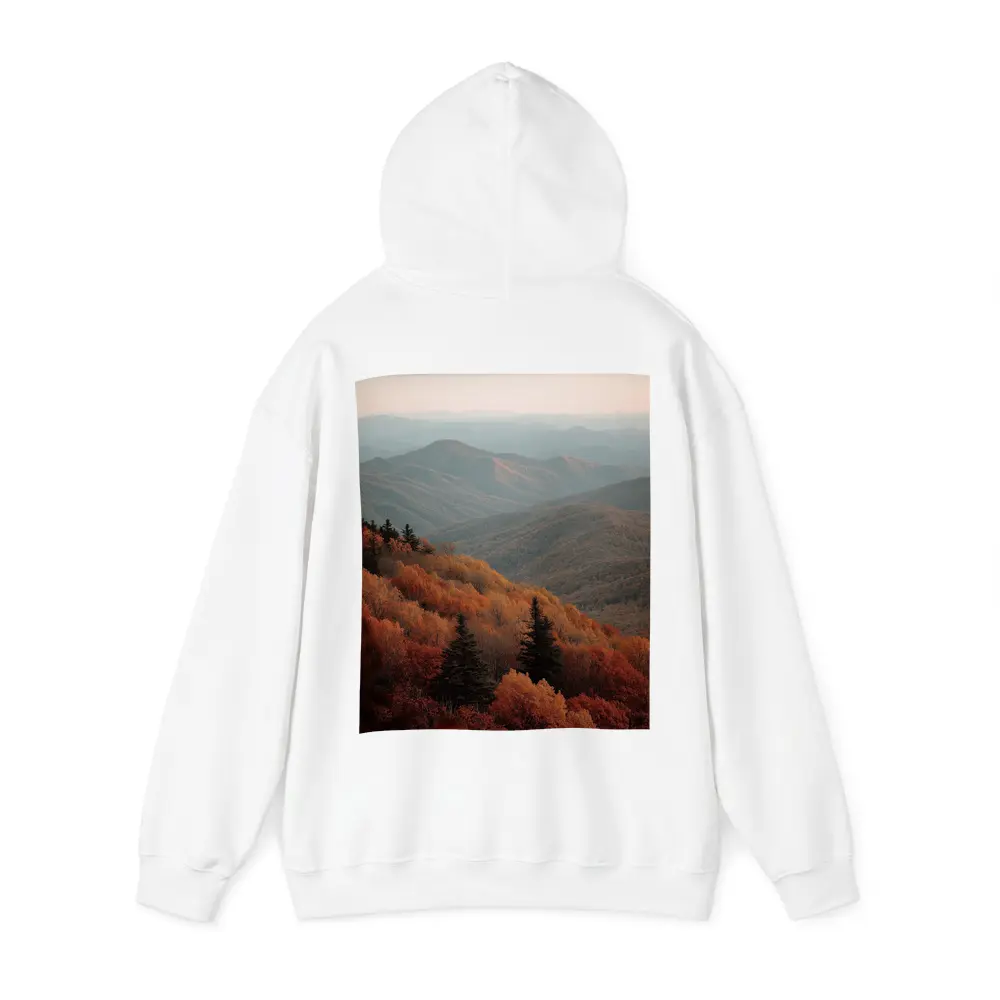 Autumn Mountain Forest Rolling Hills Landscape – Hoodies