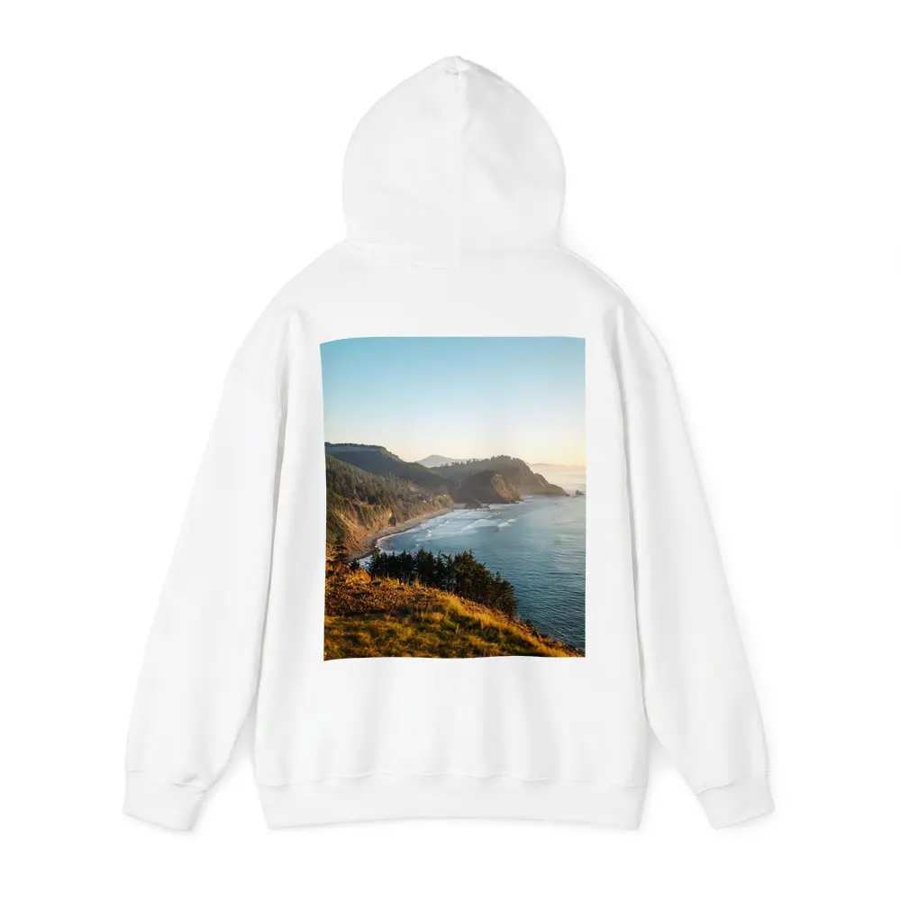 Oregon Coast Cliffs Golden Hour Sunset – Hoodies