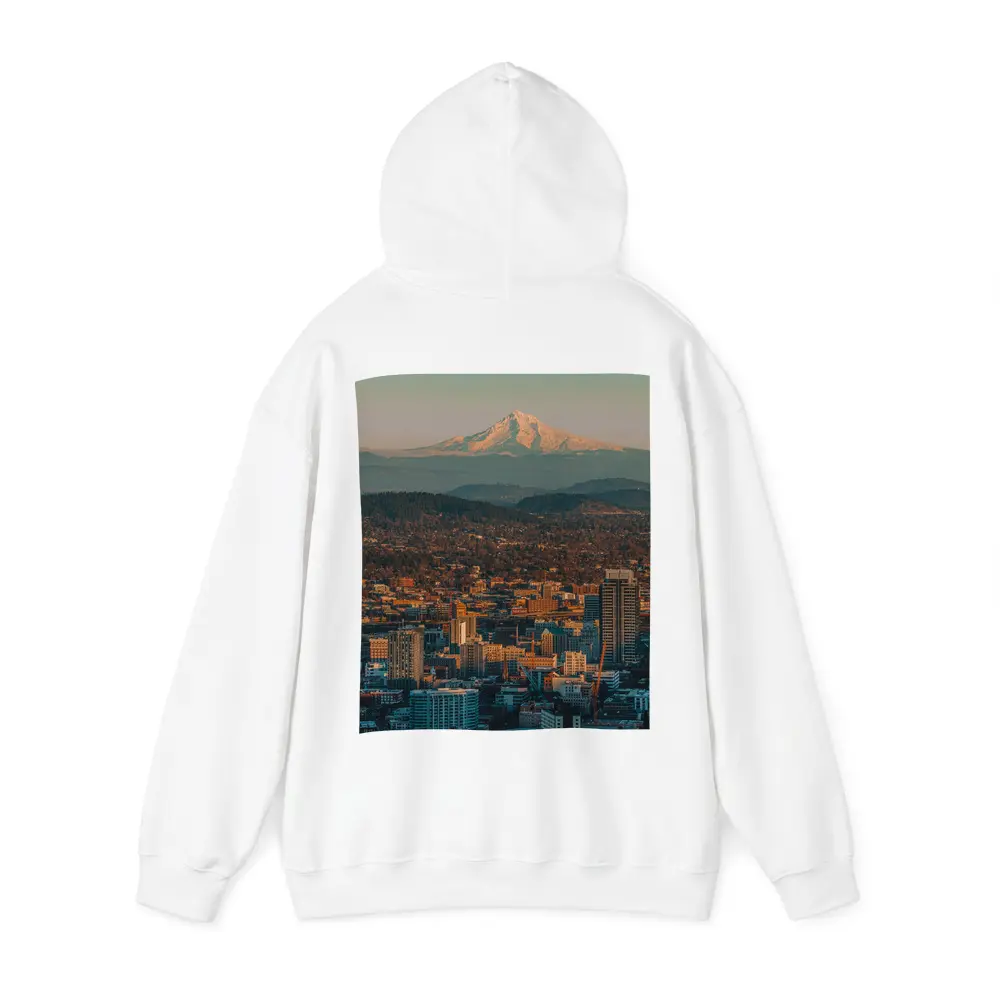 Portland City Skyline Mount Hood Oregon – Hoodies