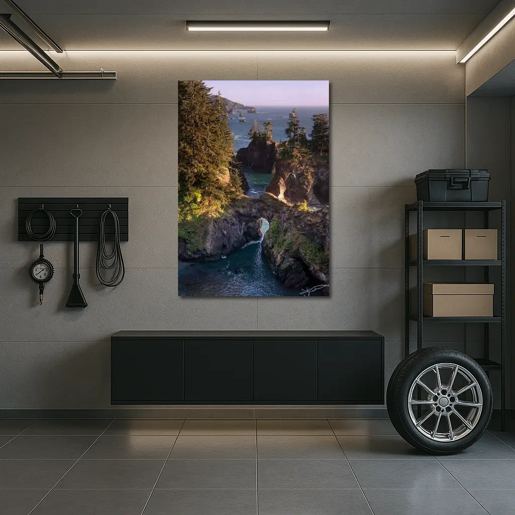 Oregon Coast Rocky Sea Arch Cove – Wall Art