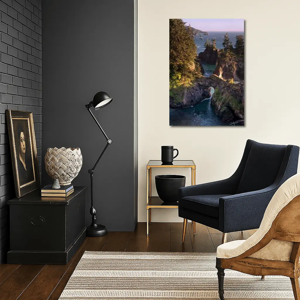 Oregon Coast Rocky Sea Arch Cove – Wall Art