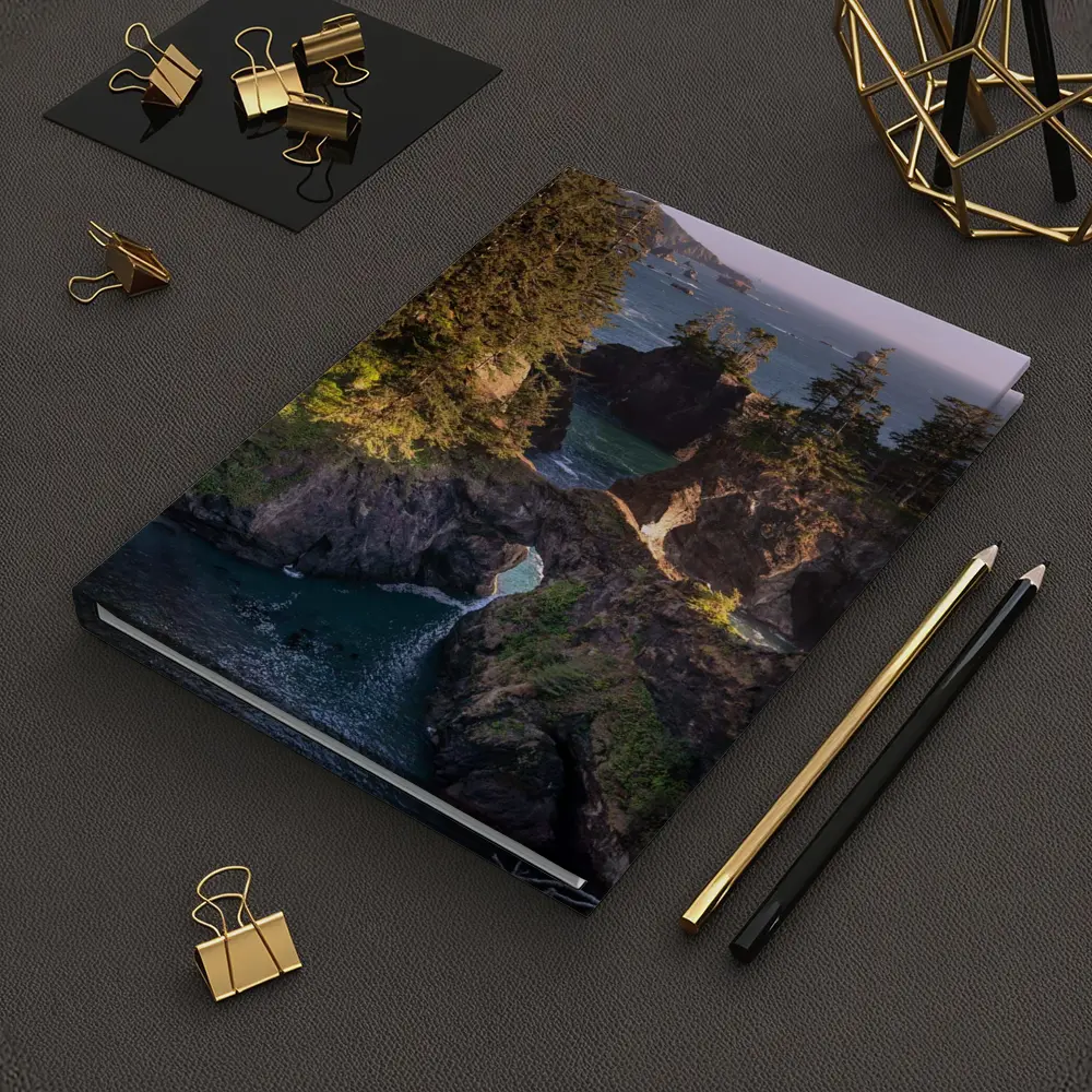 Oregon Coast Rocky Sea Arch Cove – Notebooks