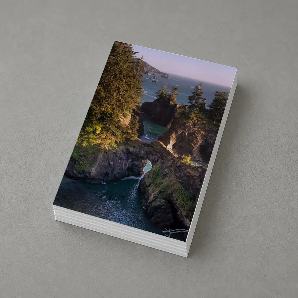 Oregon Coast Rocky Sea Arch Cove – Postcards