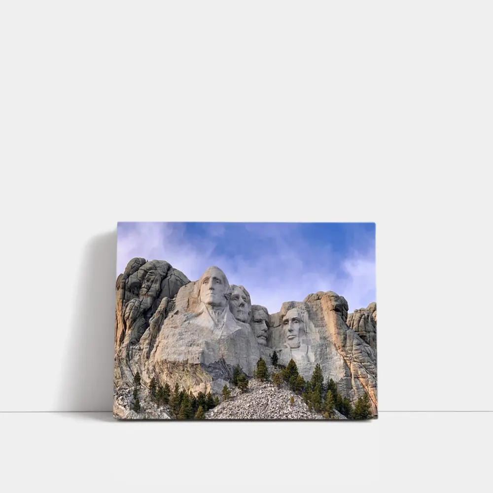 Mount Rushmore Presidents Carved Stone Monument – Wall Art