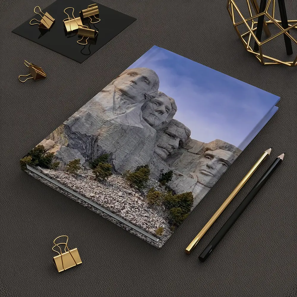 Mount Rushmore Presidents Carved Stone Monument – Notebooks