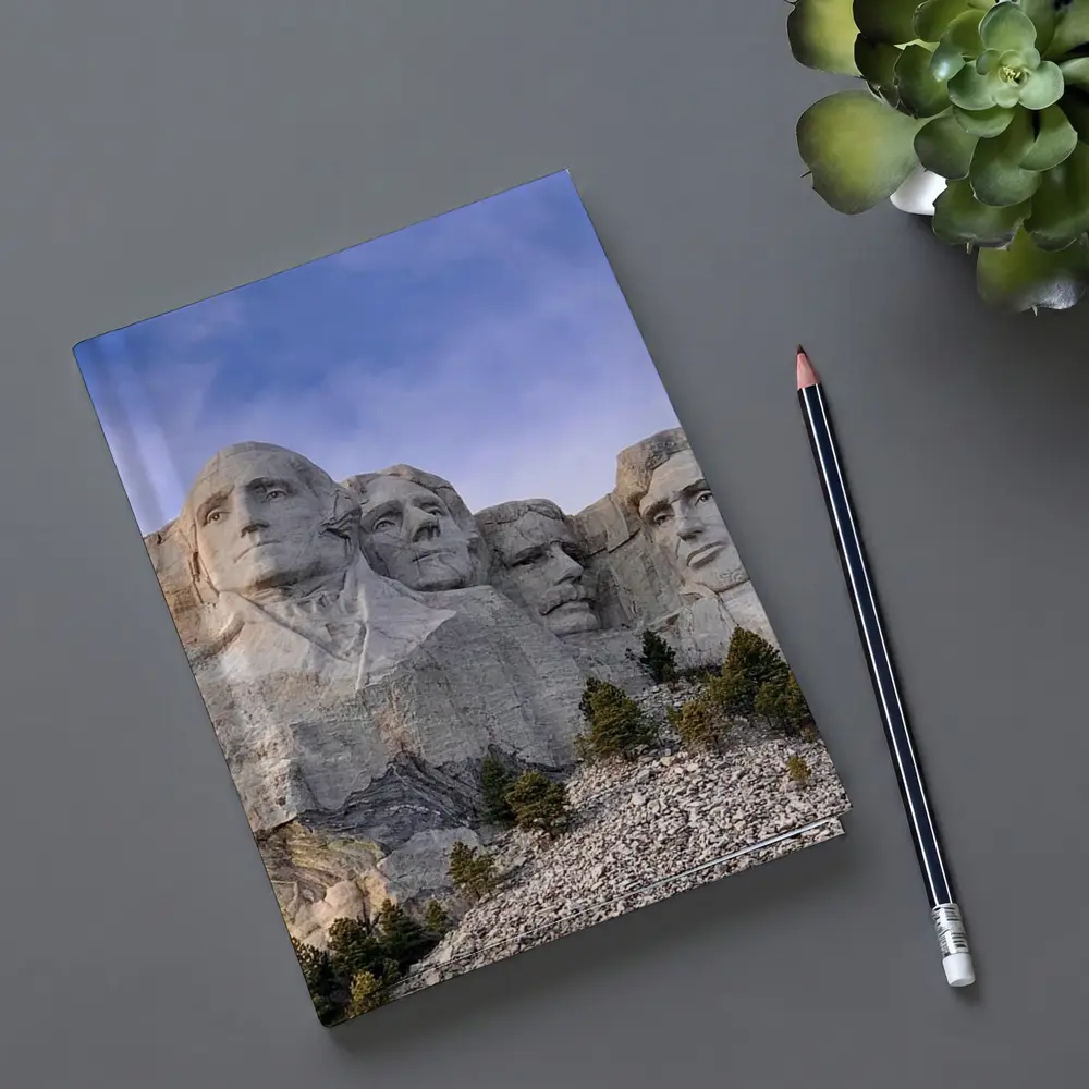Mount Rushmore Presidents Carved Stone Monument – Notebooks