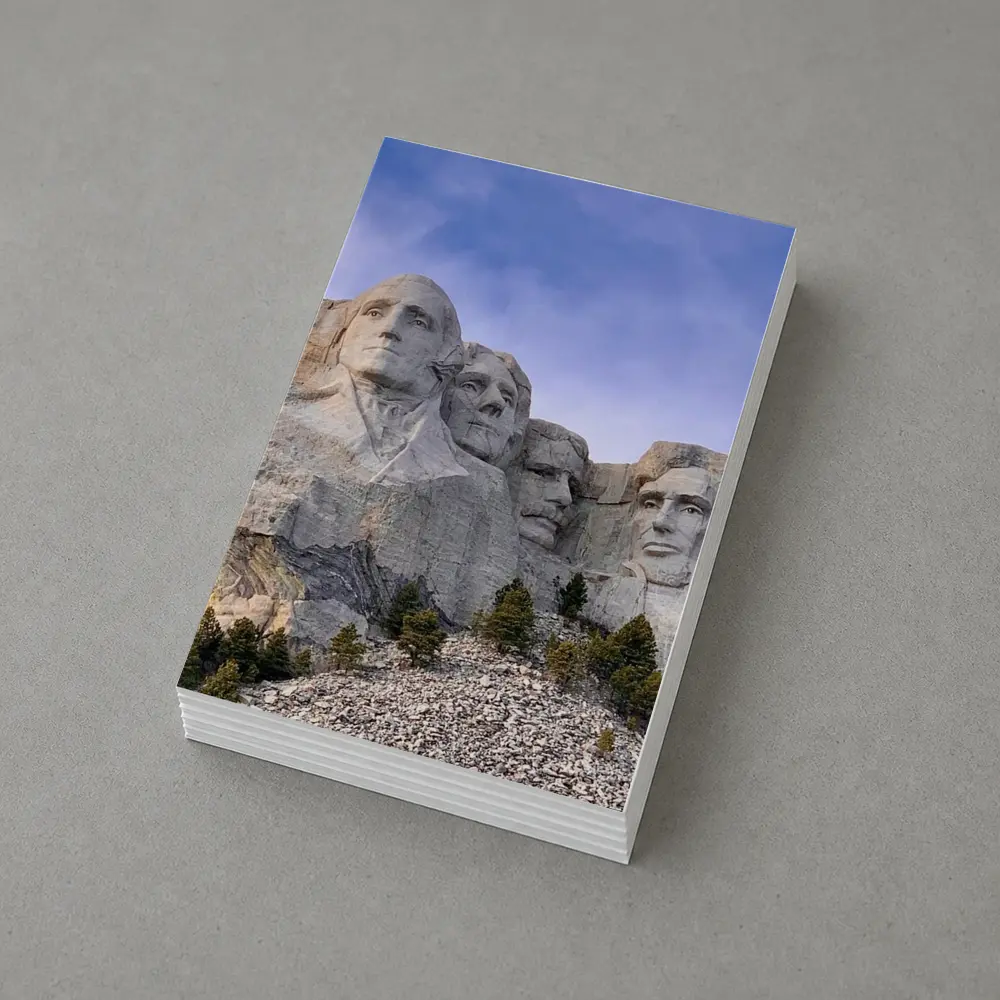Mount Rushmore Presidents Carved Stone Monument – Postcards