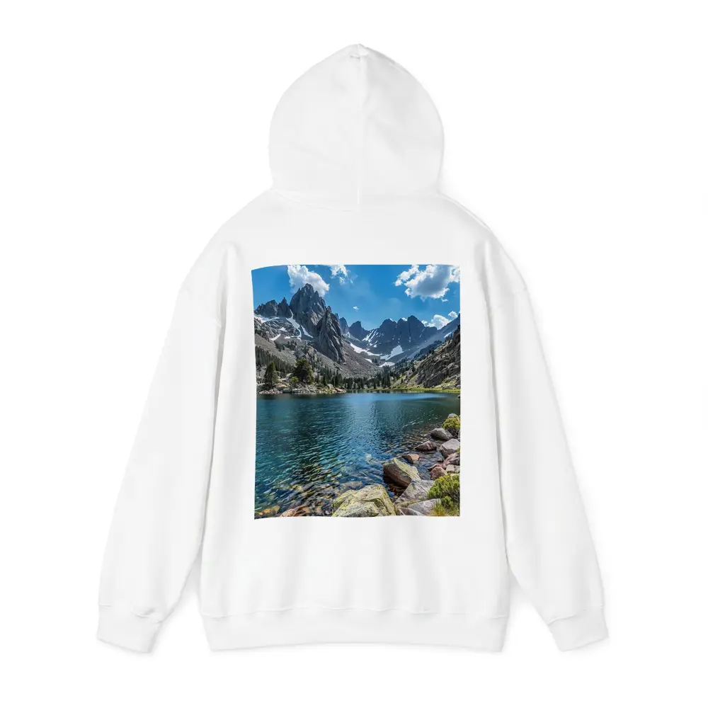 Alpine Lake Rocky Mountain Peaks Clear Water – Hoodies