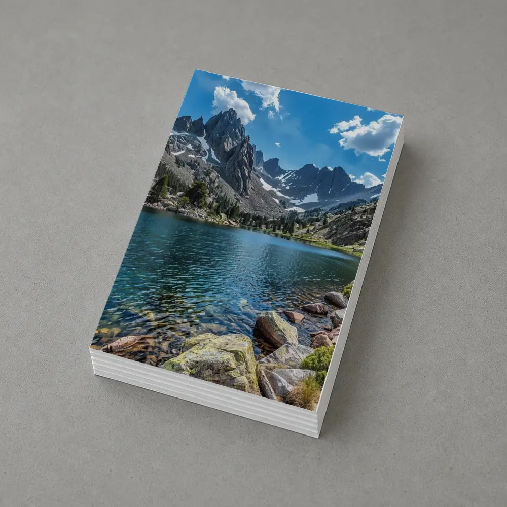 Alpine Lake Rocky Mountain Peaks Clear Water – Postcards