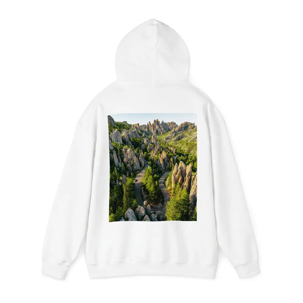 Needles Highway Winding Road South Dakota – Hoodies