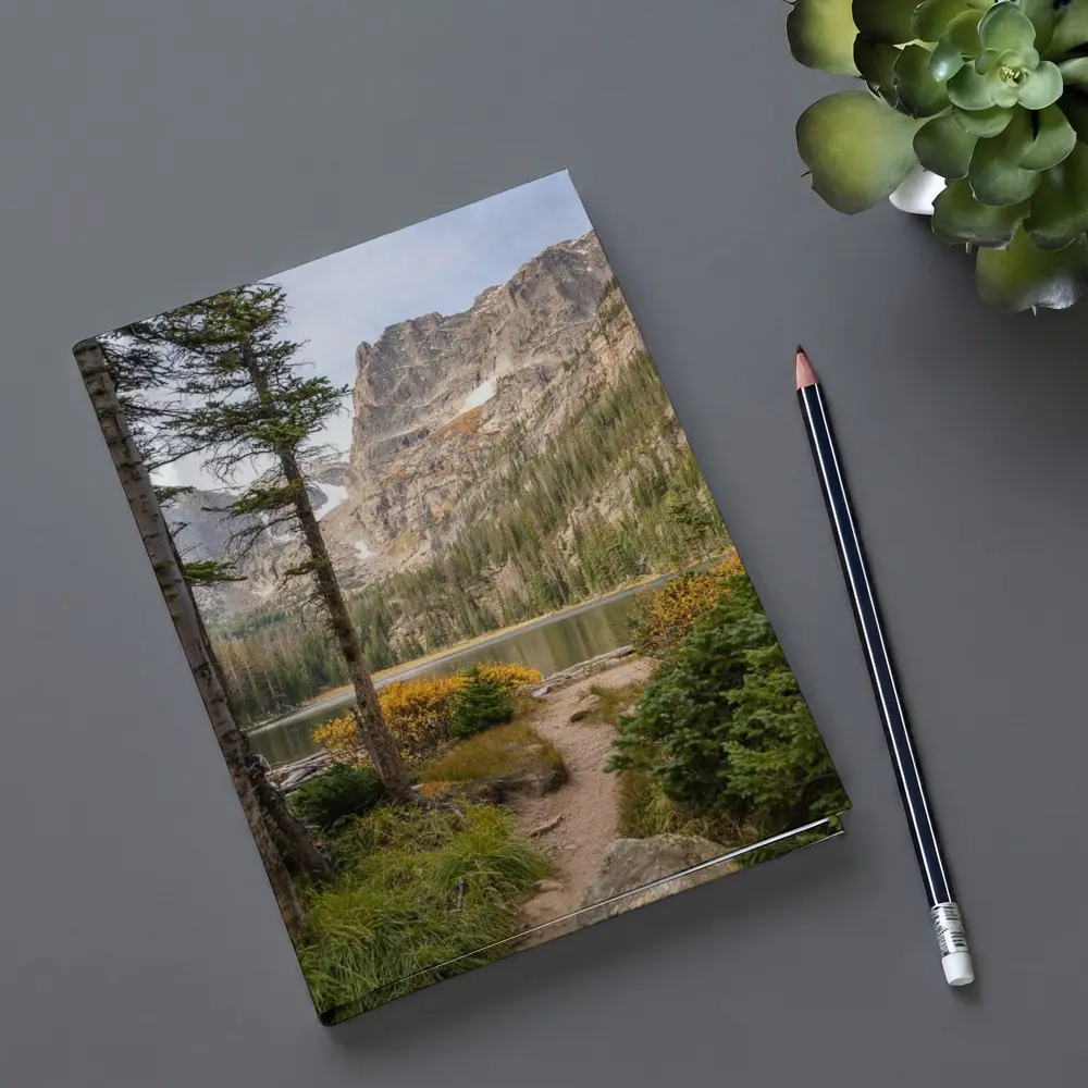 Alpine Lake Rocky Mountain Forest Trail – Notebooks