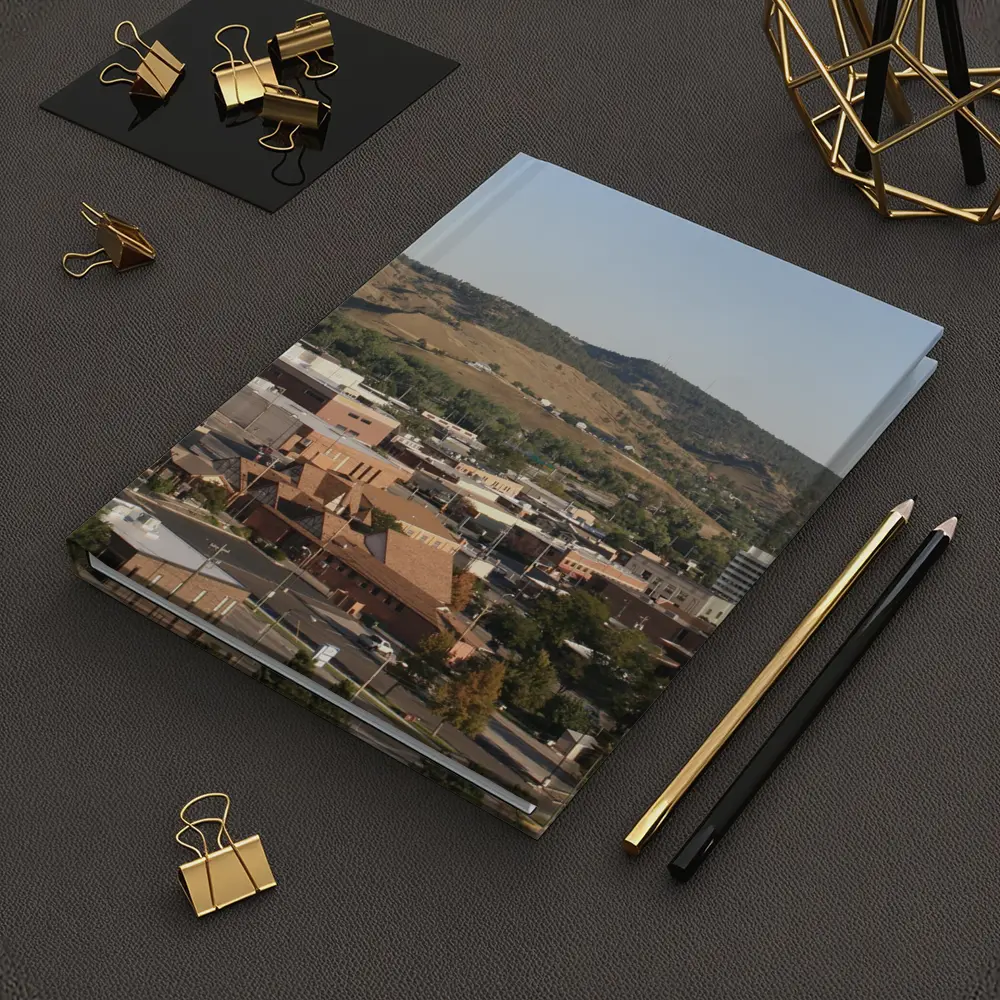Rapid City Downtown Skyline Hills Aerial View – Notebooks
