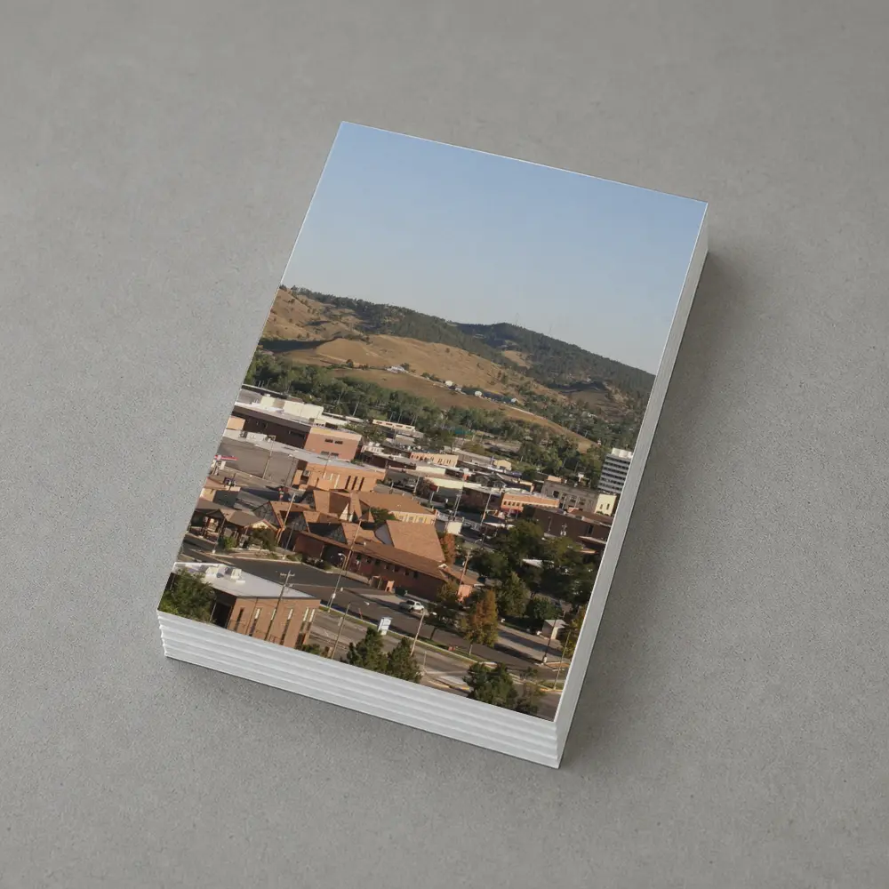Rapid City Downtown Skyline Hills Aerial View – Postcards