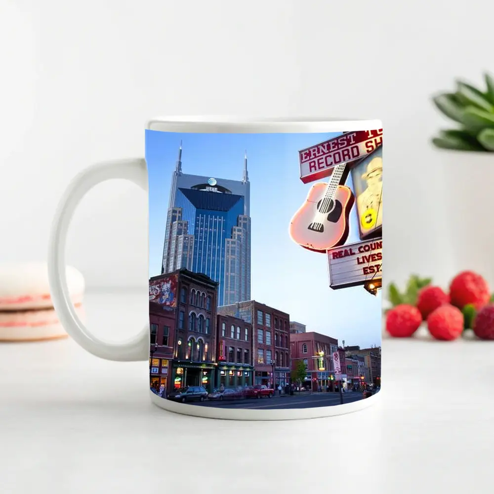 Nashville Broadway Street Ernest Tubb Record Shop – Mugs