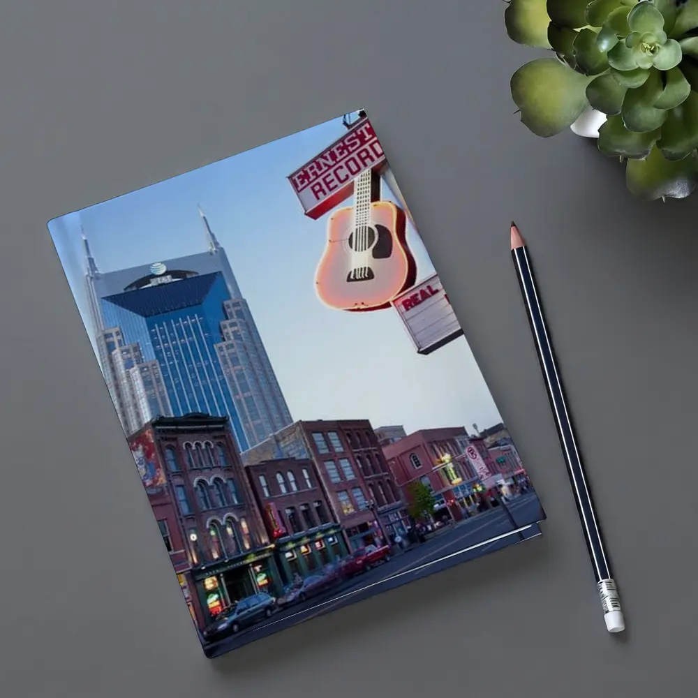 Nashville Broadway Street Ernest Tubb Record Shop – Notebooks