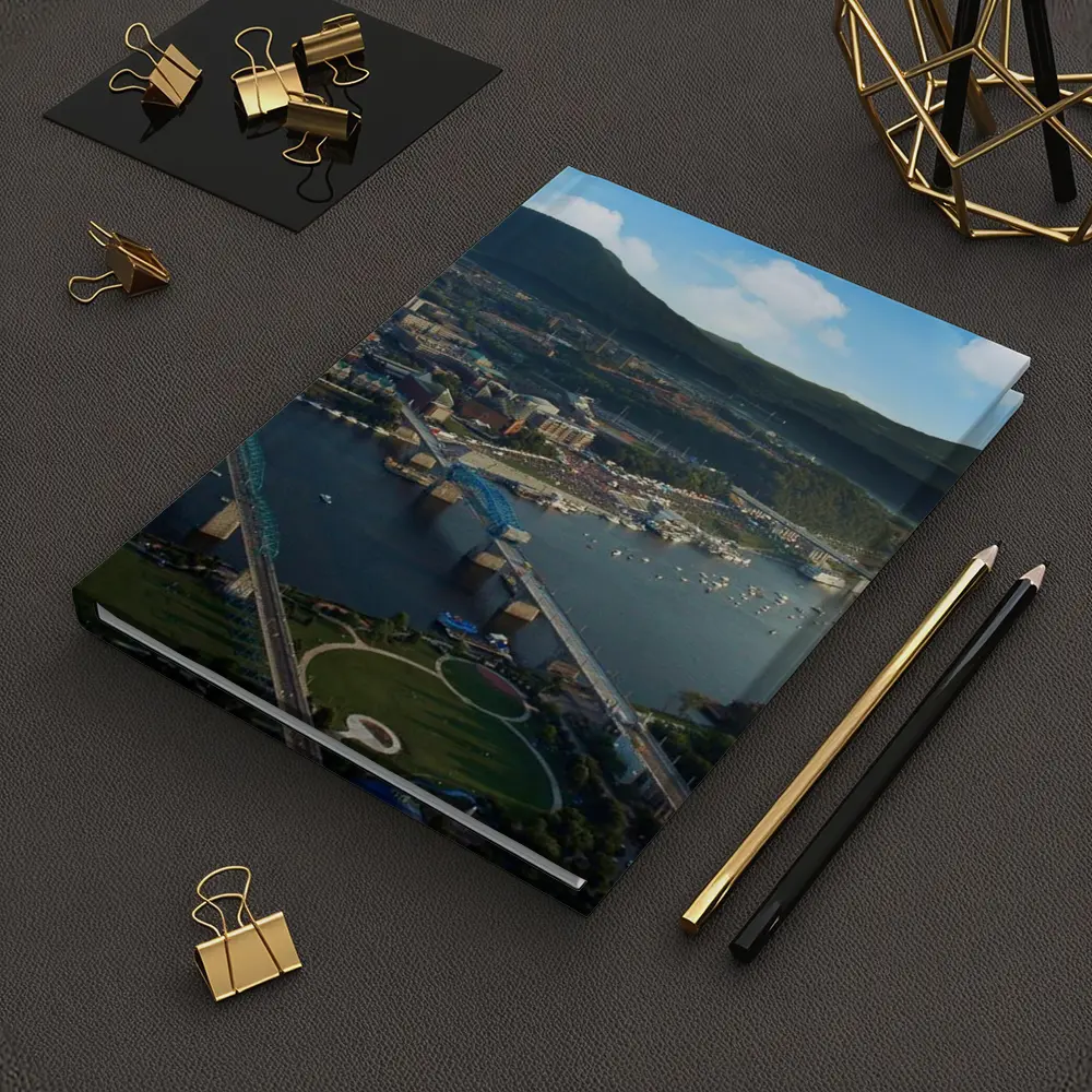 Chattanooga Tennessee River City Aerial View – Notebooks