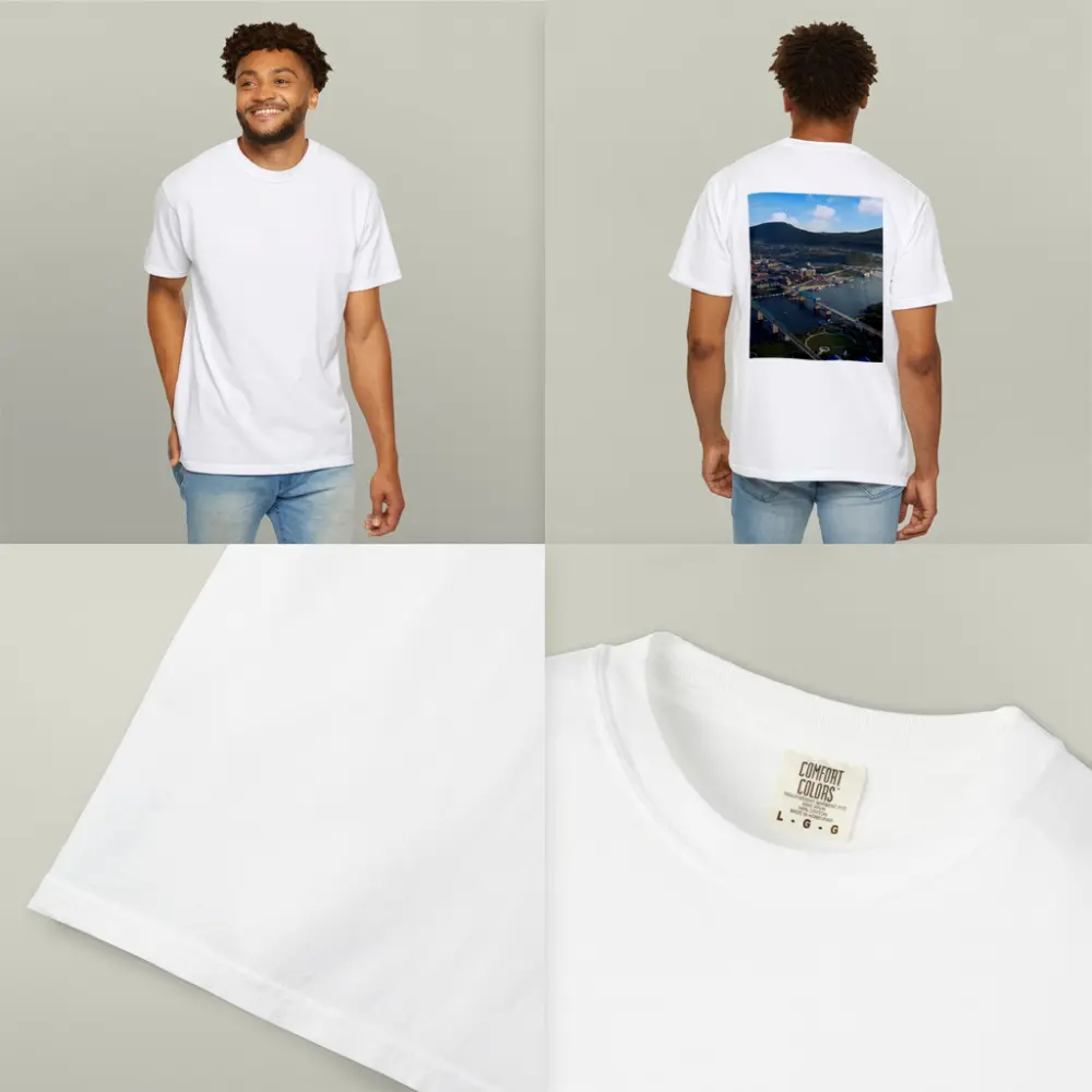 Chattanooga Tennessee River City Aerial View – T-Shirts
