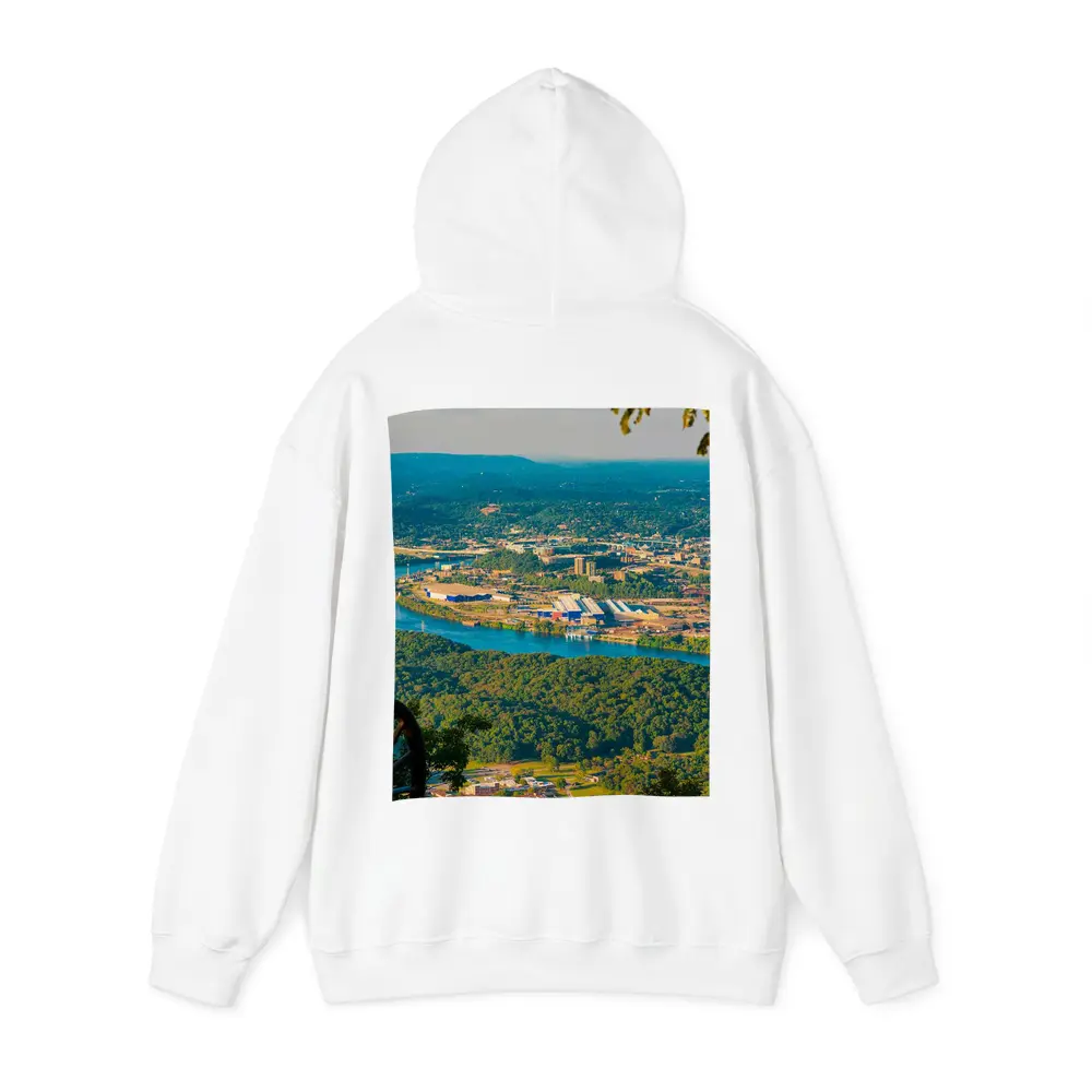 Chattanooga Tennessee River City Aerial View – Hoodies