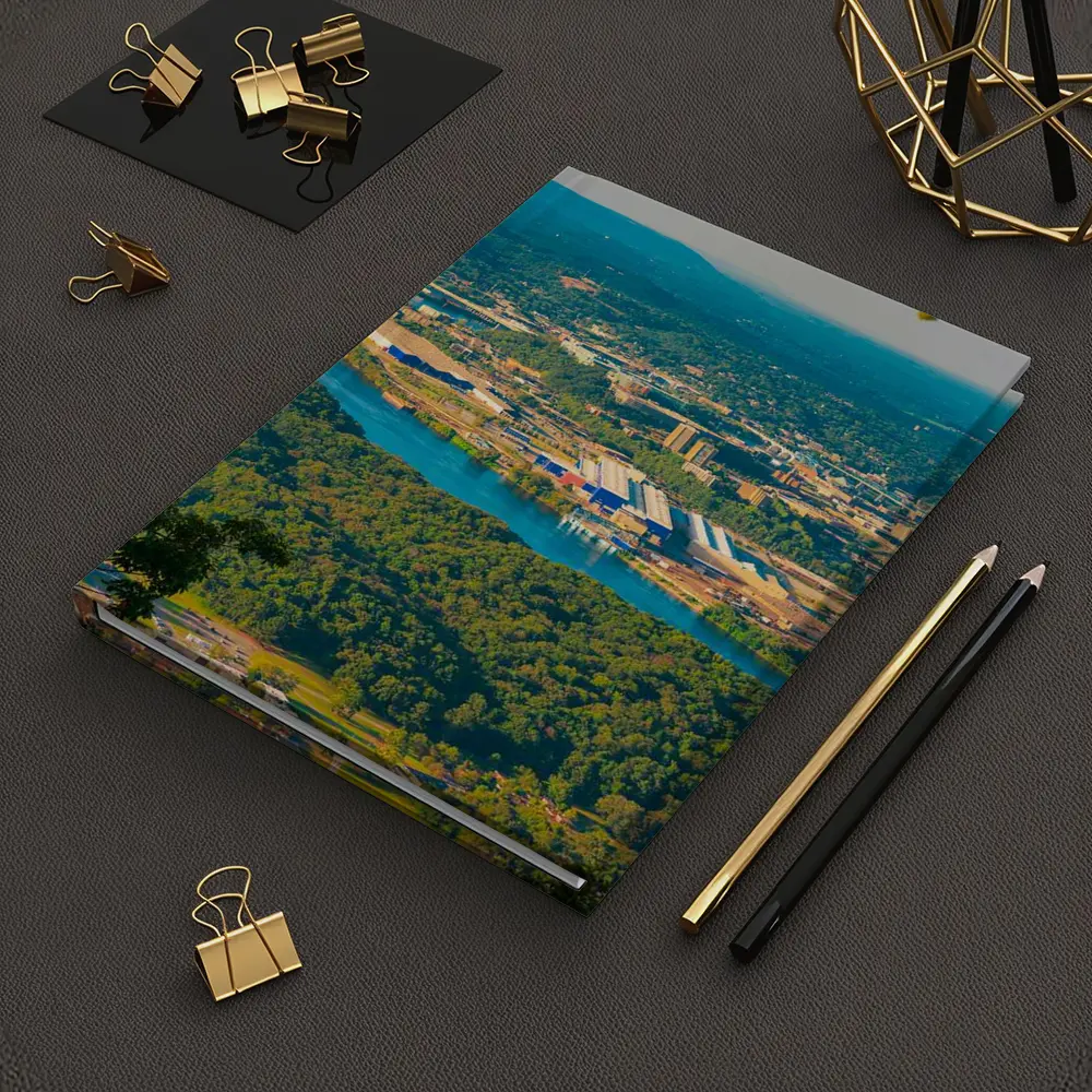 Chattanooga Tennessee River City Aerial View – Notebooks