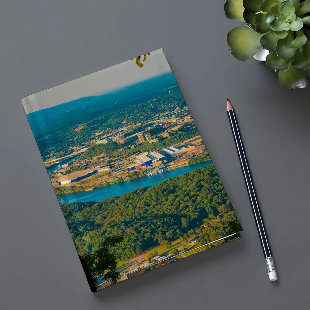 Chattanooga Tennessee River City Aerial View – Notebooks