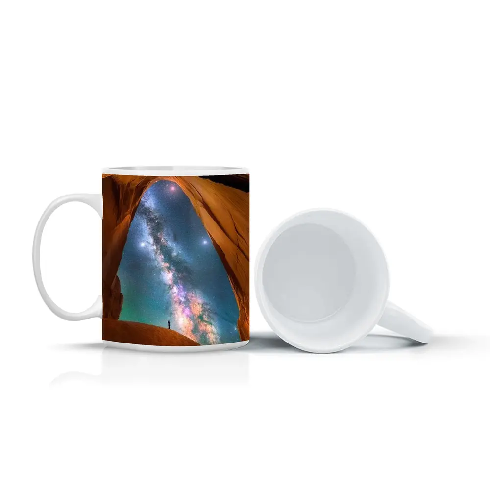 Milky Way Over Desert Canyon Arch – Mugs