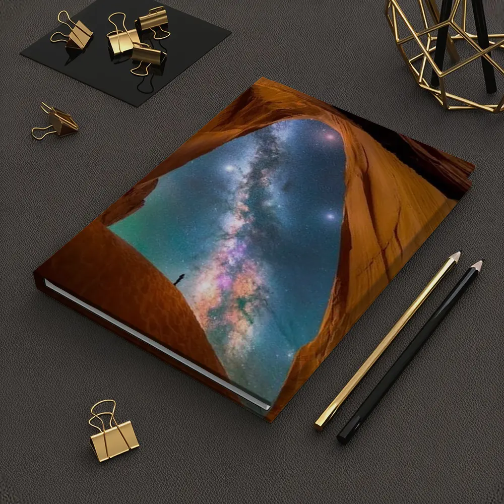 Milky Way Over Desert Canyon Arch – Notebooks
