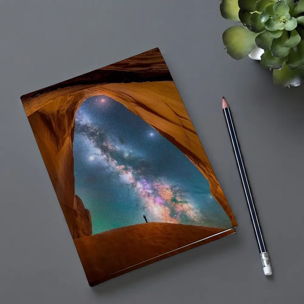 Milky Way Over Desert Canyon Arch – Notebooks