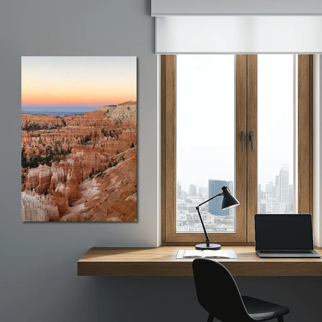 Bryce Canyon Hoodoos at Sunset Glow – Wall Art
