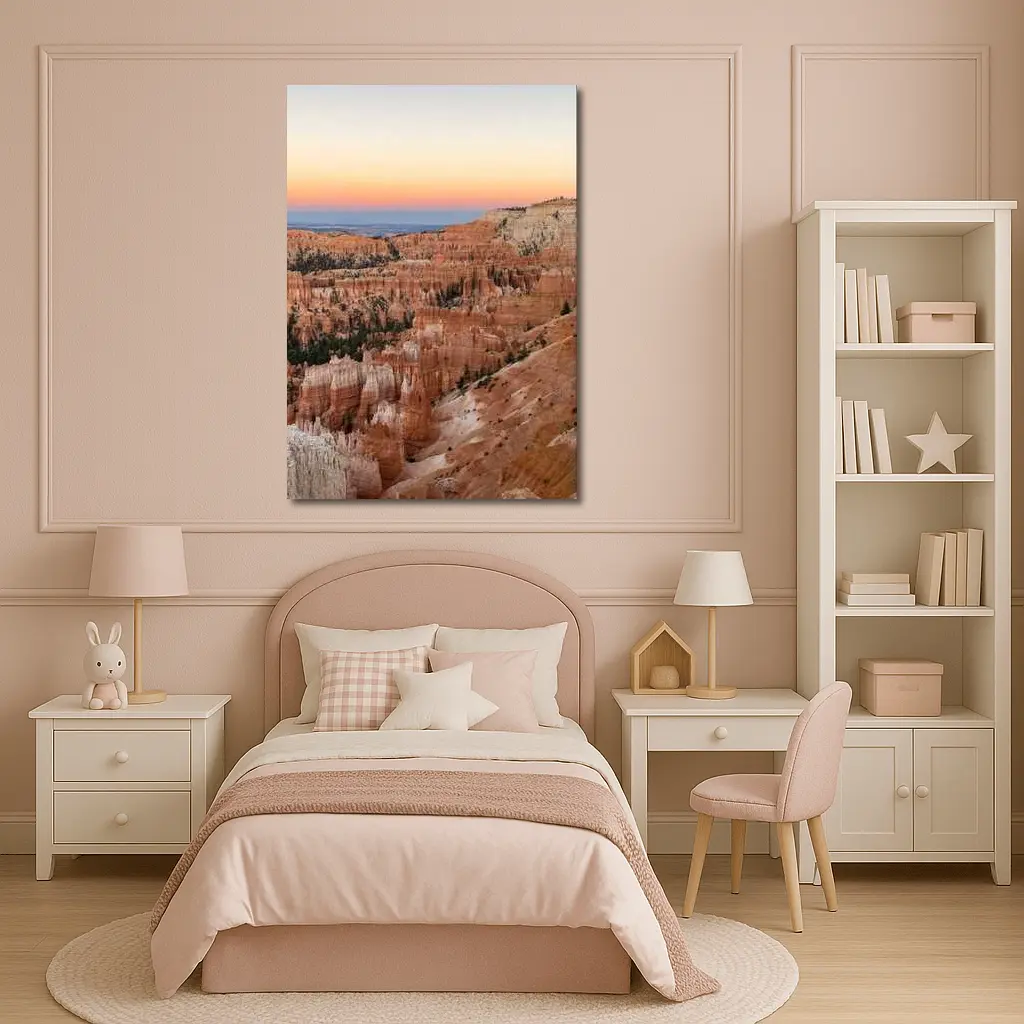 Bryce Canyon Hoodoos at Sunset Glow – Wall Art