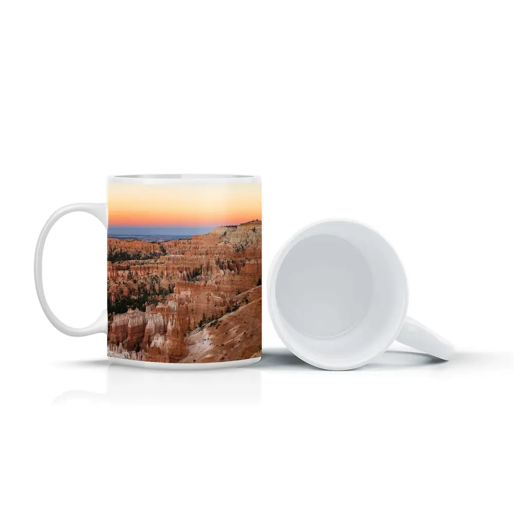 Bryce Canyon Hoodoos at Sunset Glow – Mugs