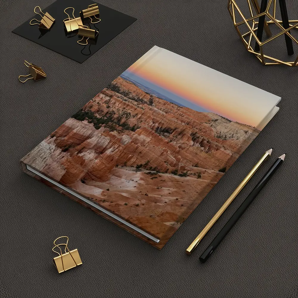 Bryce Canyon Hoodoos at Sunset Glow – Notebooks
