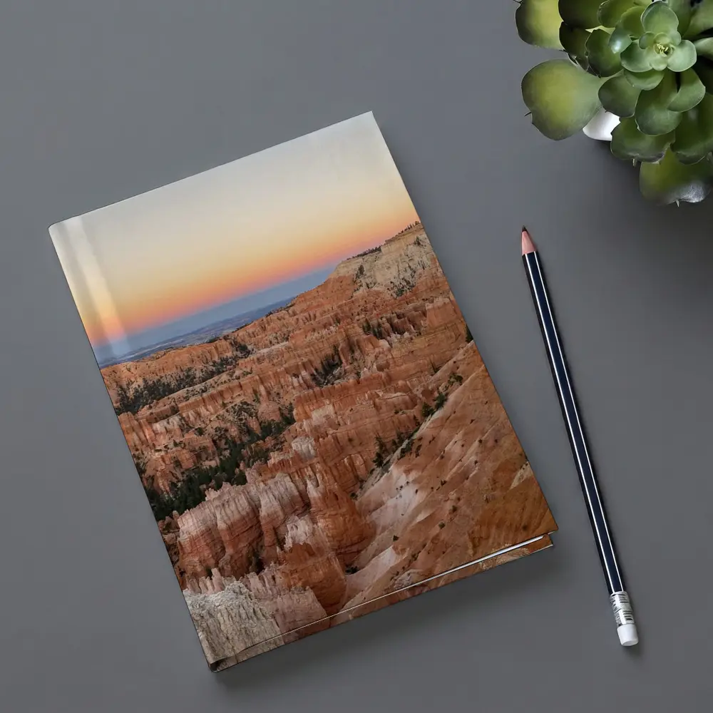 Bryce Canyon Hoodoos at Sunset Glow – Notebooks