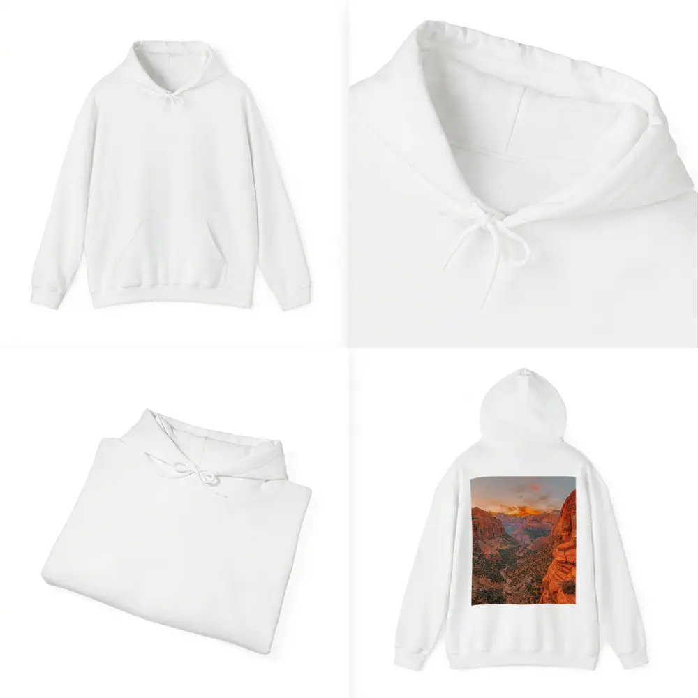 Zion Canyon Sunset Red Rock Overlook – Hoodies
