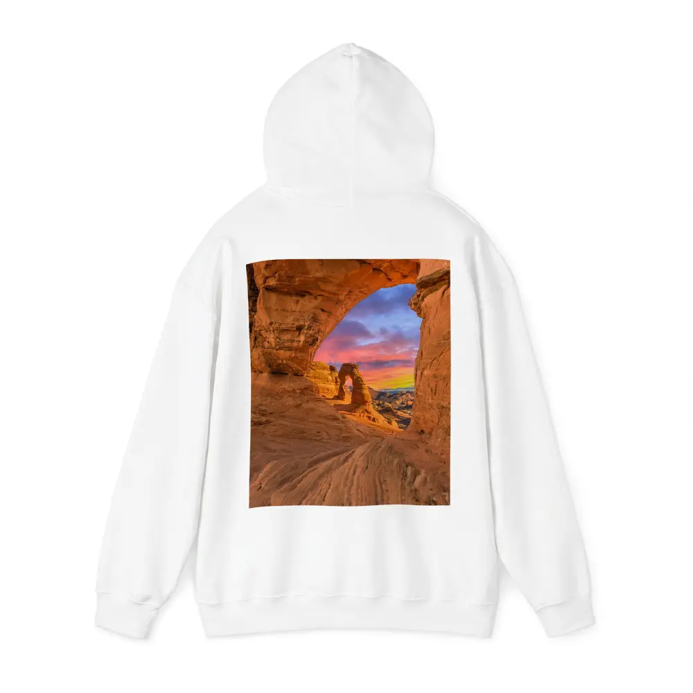 Delicate Arch Arches National Park Sunset View – Hoodies