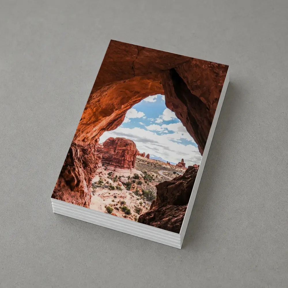 Arches National Park Red Rock Canyon View – Postcards