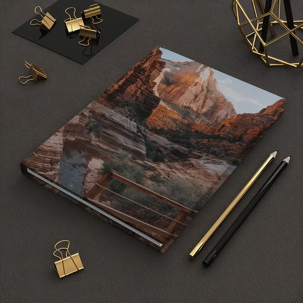 Zion National Park Canyon River View – Notebooks