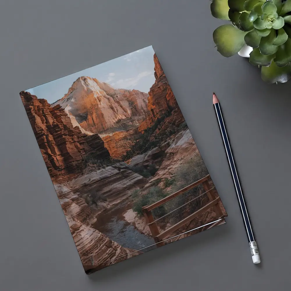 Zion National Park Canyon River View – Notebooks