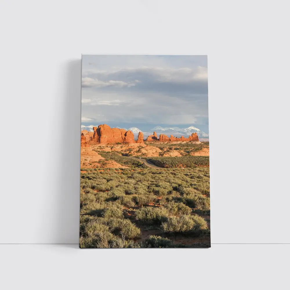 Arches National Park Red Rock Desert Landscape – Wall Art