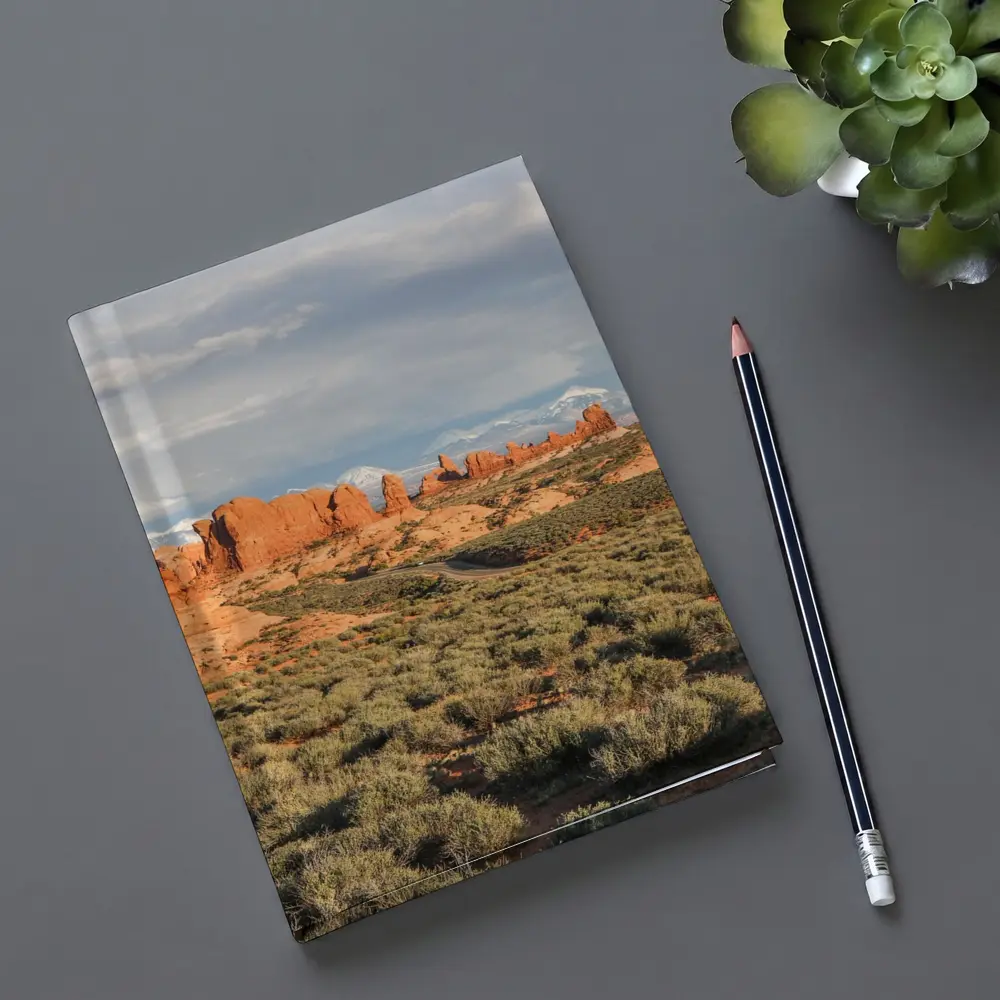 Arches National Park Red Rock Desert Landscape – Notebooks
