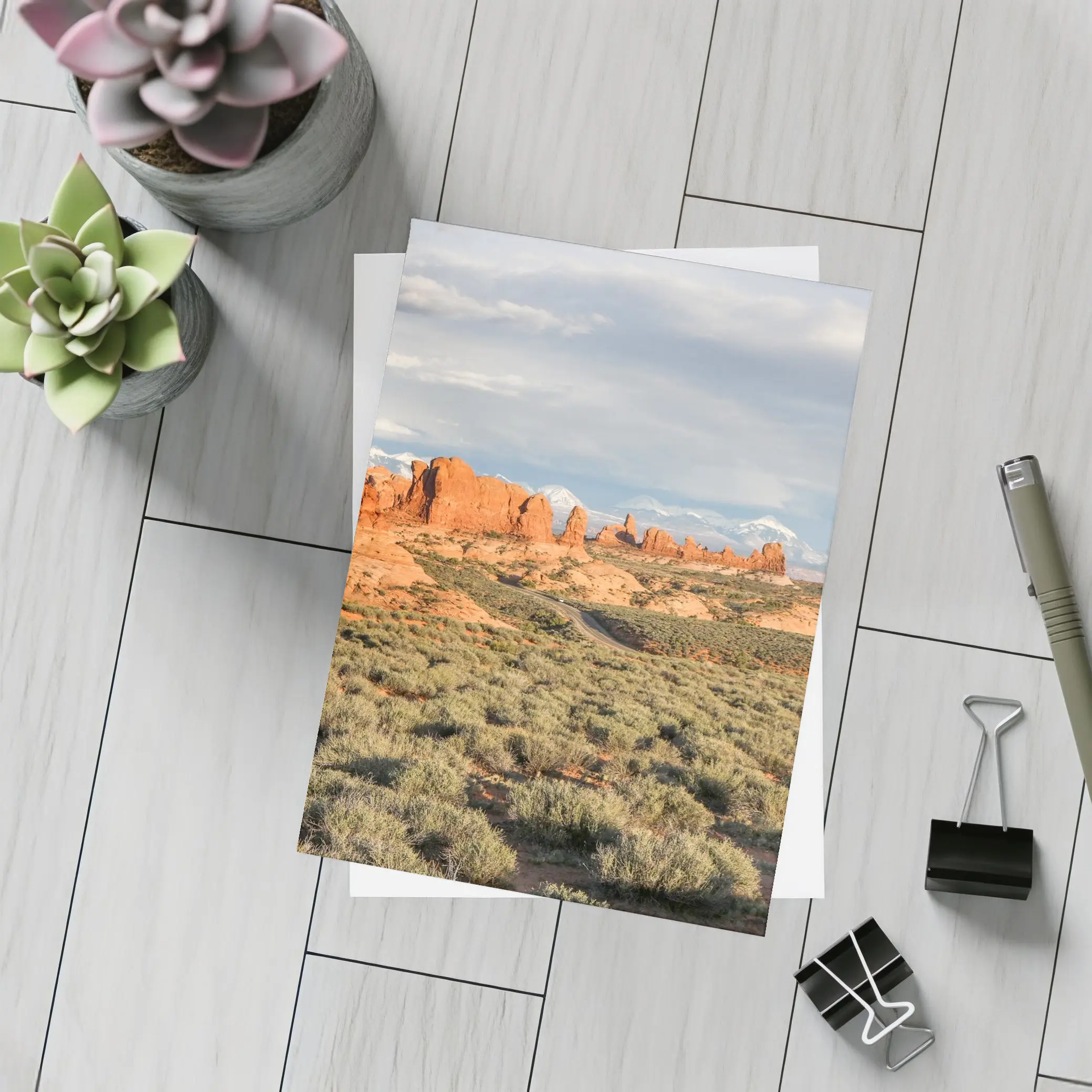Arches National Park Red Rock Desert Landscape – Postcards
