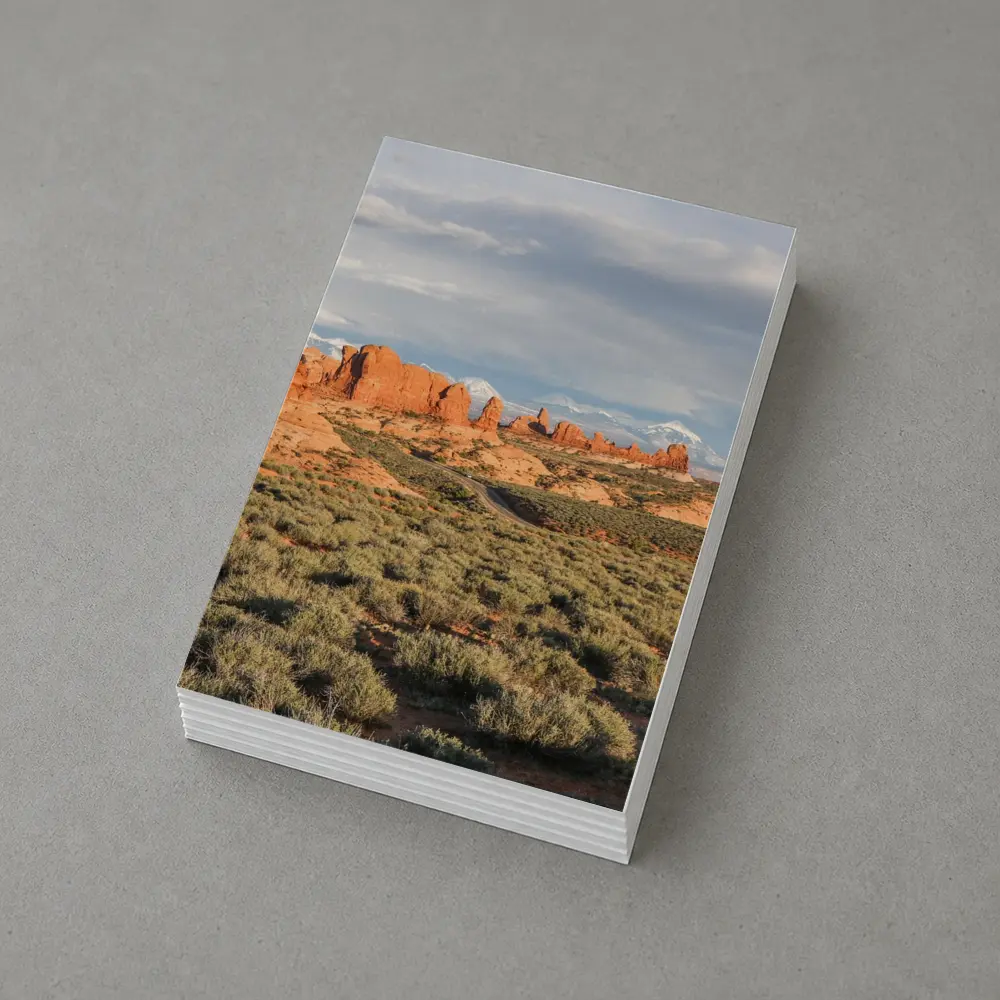 Arches National Park Red Rock Desert Landscape – Postcards