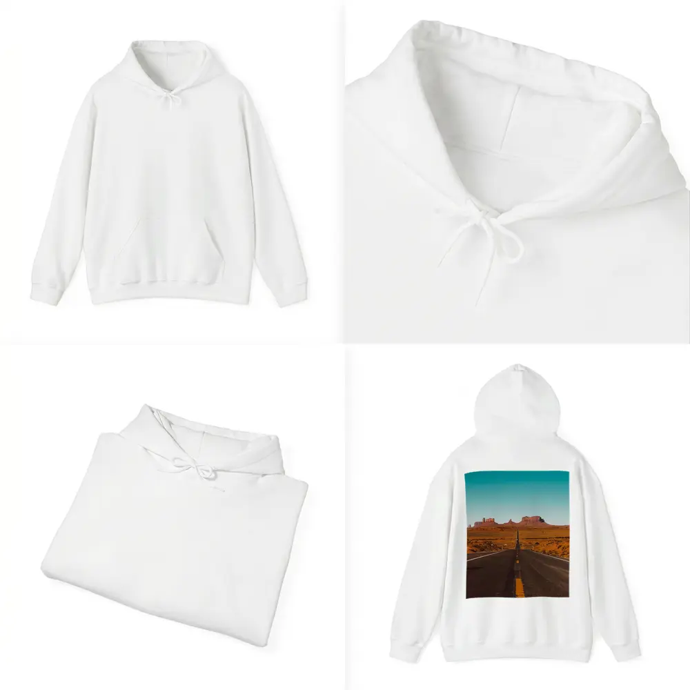 Monument Valley Desert Road Southwest Landscape – Hoodies