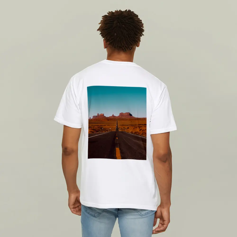 Monument Valley Desert Road Southwest Landscape – T-Shirts