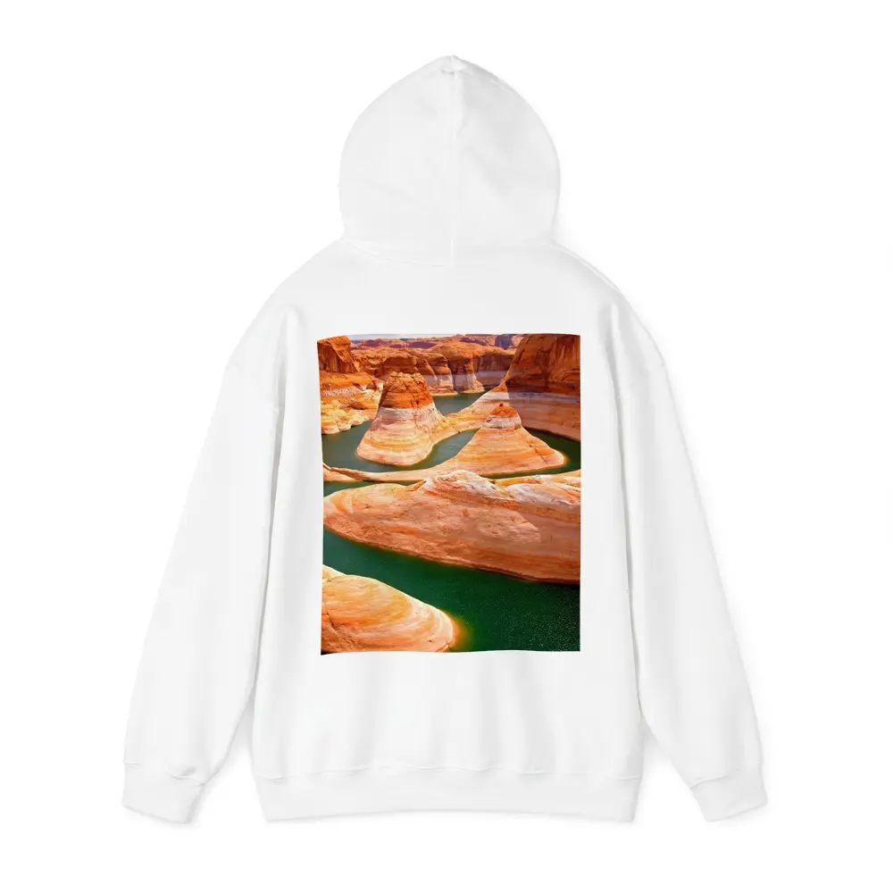 Lake Powell Canyon Red Rock Green Water – Hoodies